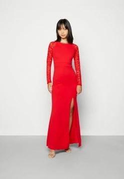 WAL G. SLEEVE MAXI - Occasion Wear - Red