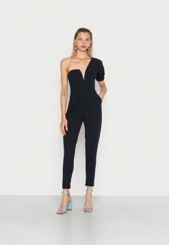 WAL G. HELVIA ONE SLEEVE V NECK - Jumpsuit - Navy Blue