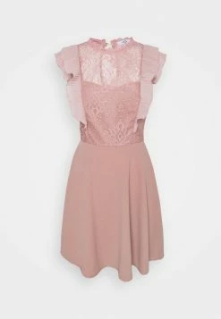 WAL G. HUMERA LACE SKATER DRESS - Jersey Dress - Blush Pink -WAL G. Sales Store 03569c3b887d4c569575bc4558029814