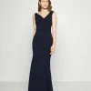 WAL G. ANDREW OFF SHOULDER MAXI DRESS - Occasion Wear - Navy Blue
