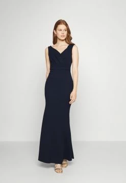 WAL G. ANDREW OFF SHOULDER MAXI DRESS - Occasion Wear - Navy Blue