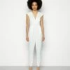 WAL G. SHORT SLEEVE V NECK - Jumpsuit - White