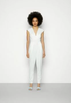 WAL G. SHORT SLEEVE V NECK - Jumpsuit - White