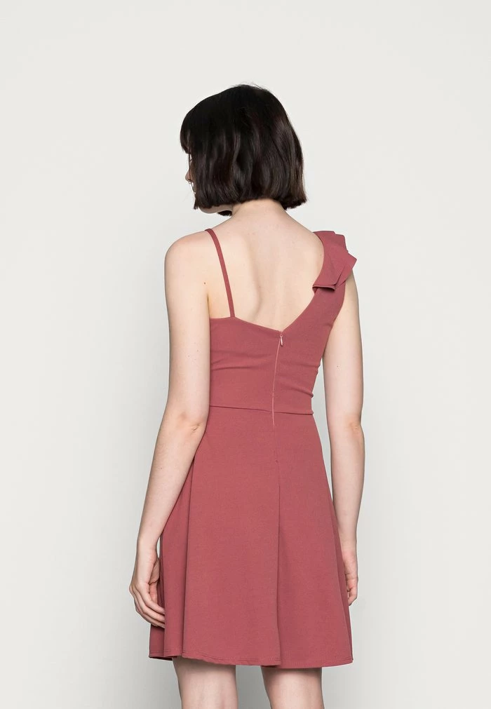 JOLENE ASYMMETRIC SKATER DRESS - Jersey dress - dark blush pink WAL G. JOLENE ASYMMETRIC SKATER DRESS - Jersey Dress - Dark Blush Pink -WAL G. Sales Store 0439c21c8db3472da123a04aa06a3d0c