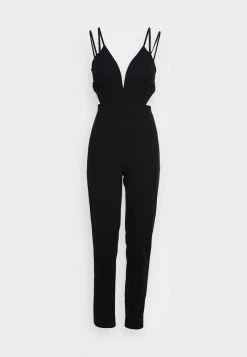 WAL G. JADE CUT OUT - Jumpsuit - Black -WAL G. Sales Store 04afd8e423c54775ad2c76c32a6d2bea