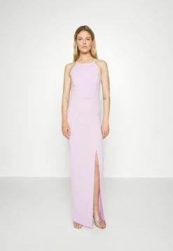 WAL G. WGXZL WEDDING - ETHEREAL ROUND NECK MAXI DRESS - Occasion Wear - Lavender -WAL G. Sales Store 0518083e814a46008e96711a2b40376a