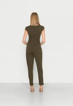 WAL G. SHORT SLEEVE V NECK - Jumpsuit - Khaki Green 2 WAL G. SHORT SLEEVE V NECK - Jumpsuit - Khaki Green -WAL G. Sales Store 05655ebd43884efca85832630d205365