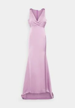 WAL G. BELL V NECK DRESS - Occasion Wear - Dark Mauve Pink -WAL G. Sales Store 082a4268e21642e394db62845af77e89