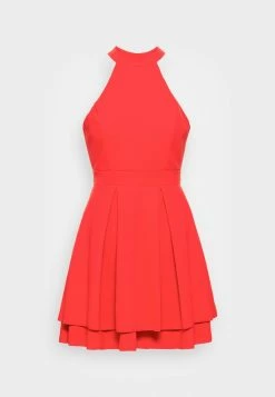 WAL G. CHERYL HALTER NECK SKATER DRESS - Day Dress - Red -WAL G. Sales Store 0962a29439c741b09e46033d5903f223