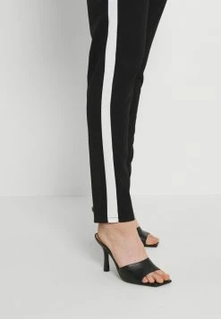 WAL G. STRIPE TROUSERS - Trousers - Black/white -WAL G. Sales Store 09755c0204bb4a3ca7e64567af2003b5
