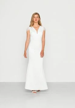 WAL G. SAMMY MAXI DRESS - Jersey Dress - White