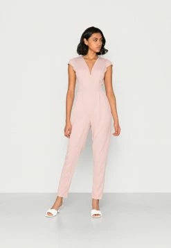 WAL G. SHORT SLEEVE V NECK - Jumpsuit - Blush Pink