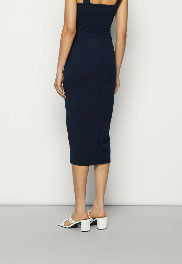 TORTOISE BUTTON SKIRT - Pencil skirt - navy blue WAL G. TORTOISE BUTTON SKIRT - Pencil Skirt - Navy Blue -WAL G. Sales Store 10f323114ec843439cc7129f7df9051f