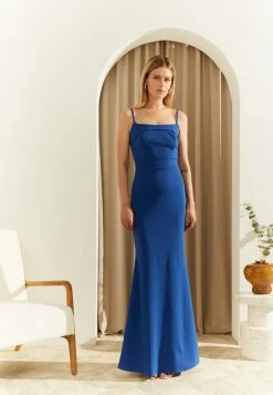 WAL G. BELLA STRAPPY MAXI DRESS - Occasion Wear - Electric Blue