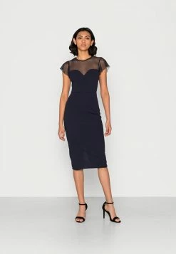 WAL G. DYLAN MIDI DRESS - Cocktail Dress / Party Dress - Navy