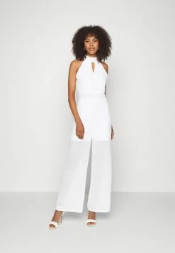 WAL G. FIONA CUT OUT NECK - Jumpsuit - White