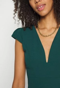 WAL G. SHORT SLEEVE V NECK - Jumpsuit - Forest Green -WAL G. Sales Store 145e28897f994461a07066f028574de6