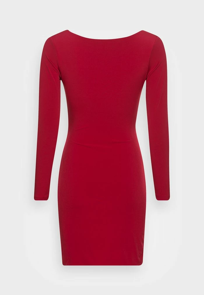 TINA CUT OUT MINI DRESS - Cocktail dress / Party dress - cherry red WAL G. TINA CUT OUT MINI DRESS - Cocktail Dress / Party Dress - Cherry Red -WAL G. Sales Store 149e571922334b8090793245f2afef39