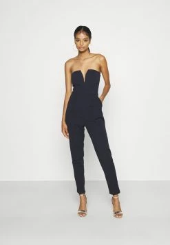 WAL G. DEAN CUPPED - Jumpsuit - Navy Blue