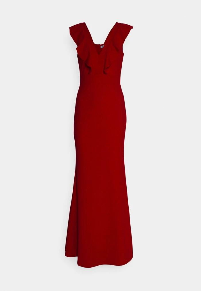 CINITA RUFFLE MAXI DRESS - Occasion wear - red WAL G. CINITA RUFFLE MAXI DRESS - Occasion Wear - Red -WAL G. Sales Store 1731d68175ca464c945e446a61e1bfae