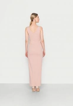 WAL G. TRACY WRAP KNOT DRESS - Occasion Wear - Blush Pink -WAL G. Sales Store 17331d77b2654be585a48a6f0d374c5b