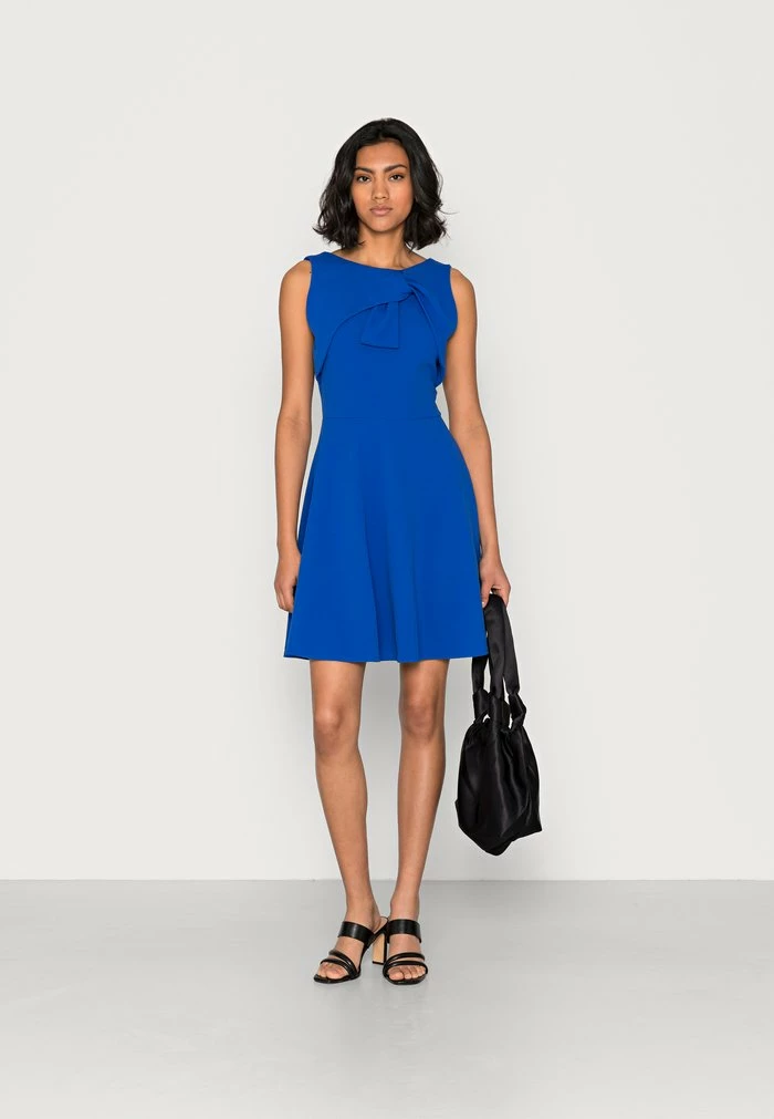 REMI KNOT SKATER DRESS - Cocktail dress / Party dress - electric blue WAL G. REMI KNOT SKATER DRESS - Cocktail Dress / Party Dress - Electric Blue -WAL G. Sales Store 176076aada134d468680ec489c6db21a