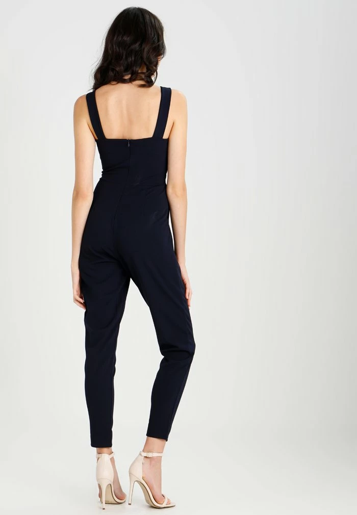V NECK - Jumpsuit - navy WAL G. V NECK - Jumpsuit - Navy -WAL G. Sales Store 1790d71154e64b55b883a7fa7abead63