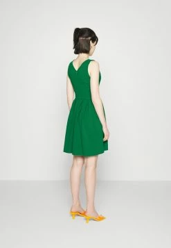WAL G. MICHA ROUND NECK SKATER DRESS - Jersey Dress - Leaf Green -WAL G. Sales Store 1880039d36e448d089e28802b297f95b
