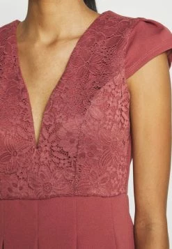 WAL G. VIMMY SKATER DRESS - Jersey Dress - Dark Mauve -WAL G. Sales Store 18feb6bc3d644e4ea6403f01ffed9d18