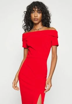 WAL G. LOVE OFF THE SHOULDER MIDI DRESS - Shift Dress - Red 3 WAL G. LOVE OFF THE SHOULDER MIDI DRESS - Shift Dress - Red -WAL G. Sales Store 1933afd47a154eefa4f2bff3b5e83783