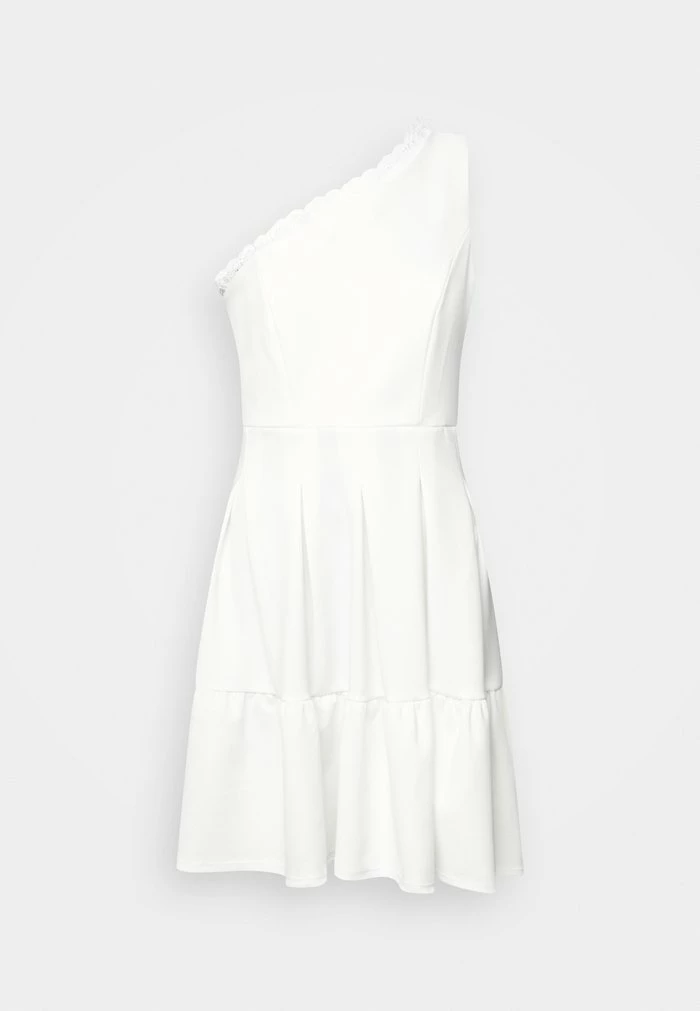 JANINE SKATER DRESS - Jersey dress - white WAL G. JANINE SKATER DRESS - Jersey Dress - White -WAL G. Sales Store 19bf69969ac34c0ba2c1ab4b083beaca