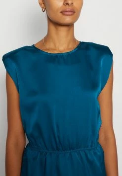 WAL G. ALI ROUCHED - Cocktail Dress / Party Dress - Teal Blue -WAL G. Sales Store 19fc634df07d468db903e91c8c0665ec