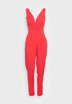 WAL G. V NECK - Jumpsuit - Coral 3 WAL G. V NECK - Jumpsuit - Coral -WAL G. Sales Store 1b057b864aa4464aa691dd4e34799b26