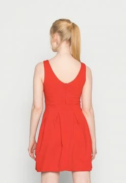 WAL G. ZIP SKATER DRESS - Cocktail Dress / Party Dress - Red -WAL G. Sales Store 1b71838120194b1b94d53417b49aba07