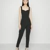 WAL G. AZALEAHEART NECK - Jumpsuit - Black
