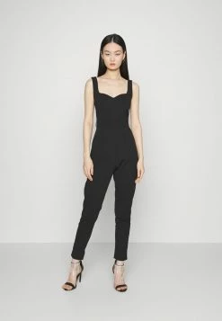 WAL G. AZALEAHEART NECK - Jumpsuit - Black
