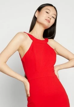 WAL G. MARY ROUND NECK MIDI DRESS - Day Dress - Red -WAL G. Sales Store 1cdbed5d6ef1449c86afac21bd09dc40