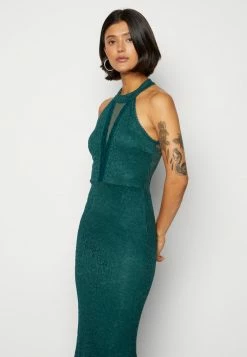 WAL G. HIGH NECK MAXI - Occasion Wear - Forest Green -WAL G. Sales Store 1d0d87357f824e78bcf8166292f9d8b7