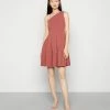 WAL G. JANINE SKATER DRESS - Jersey Dress - Dark Mauve Pink
