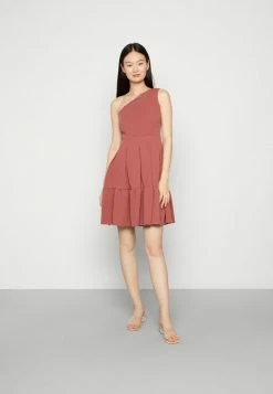 WAL G. JANINE SKATER DRESS - Jersey Dress - Dark Mauve Pink