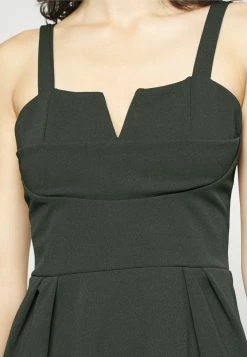 WAL G. IMAANI STRAPPY MIDI DRESS - Jersey Dress - Khaki Green -WAL G. Sales Store 1e35e482f7b643e79840863345cc97d9