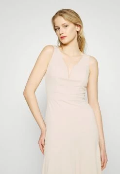 WAL G. DELANA MIDI DRESS - Cocktail Dress / Party Dress - Beige -WAL G. Sales Store 1f6badefd3e74859bbba53a891933416
