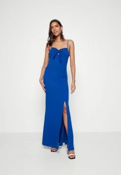 WAL G. BOW MAXI DRESS - Cocktail Dress / Party Dress - Electric Blue