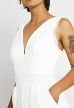 WAL G. NIKKI V NECK - Jumpsuit - White 5 WAL G. NIKKI V NECK - Jumpsuit - White -WAL G. Sales Store 238e2cbff0e34adfb2ae3cb49624200a