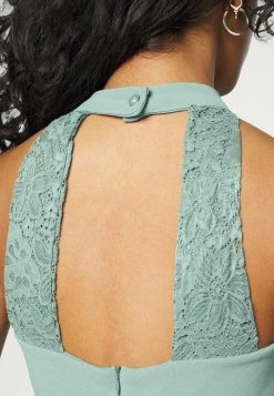 WAL G. BALI HALTER NECK SKATER DRESS - Jersey Dress - Sage Green 4 WAL G. BALI HALTER NECK SKATER DRESS - Jersey Dress - Sage Green -WAL G. Sales Store 2453925fb9b64a9b84bbb869738aba86