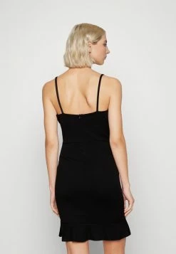 WAL G. BELLA STRAPPY WRAP MINI DRESS - Day Dress - Black -WAL G. Sales Store 258f1aec0ef94676a36359f053a45c7b