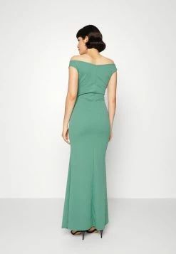 WAL G. ANDREW OFF SHOULDER MAXI DRESS - Occasion Wear - Sage Green -WAL G. Sales Store 258fbee8896340688c87ef941eb69abc