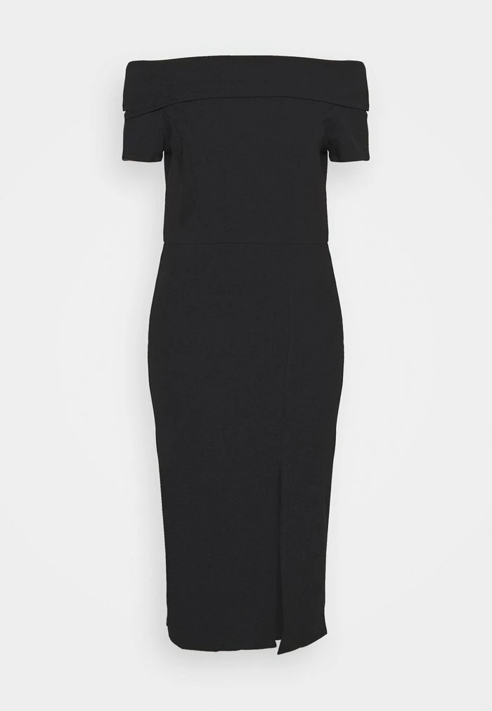 LOVE OFF THE SHOULDER MIDI DRESS - Shift dress - black WAL G. LOVE OFF THE SHOULDER MIDI DRESS - Shift Dress - Black -WAL G. Sales Store 261224369c204dbd9ffdadb1c04dcbfa