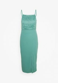 WAL G. ASHANTI LACE MIDI DRESS - Cocktail Dress / Party Dress - Sage Green -WAL G. Sales Store 2786a413f8624e26895fa95f09fe93df