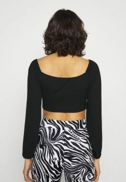 WAL G. KELLY CROP - Long Sleeved Top - Black 2 WAL G. KELLY CROP - Long Sleeved Top - Black -WAL G. Sales Store 2ab0dd4c677948659dc70ee993d8d8b7